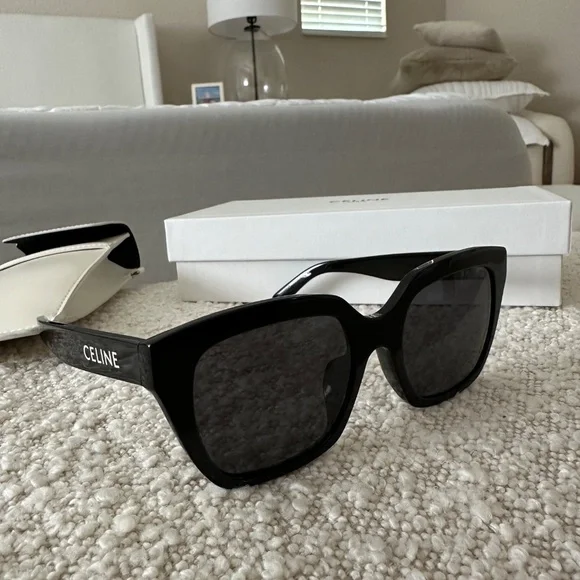 Celine Black Sunglasses - Picture 3 of 5
